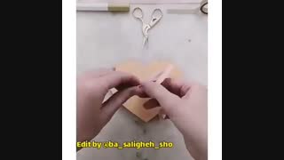 آموزش ساخت هدیه +لینک زیر فیلم.