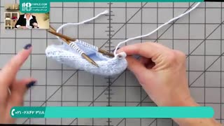 بافت پاشنه جوراب ساق بلند مدل سنتی