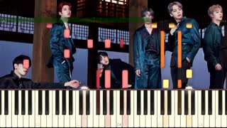 ورژن پیانو آهنگ blue sky از oneus