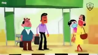 پویانمایی یونیسف درباره بایستگی به کارگیری پنام (ماسک)
