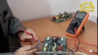 راه اندازی برد اینورتر ماسفت با منبع تغذیه دلتا