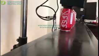 چاپ ته قوطی نوشابه با جت پرینتر وارداتی اتوماتیک مدل   +DCN 150  A