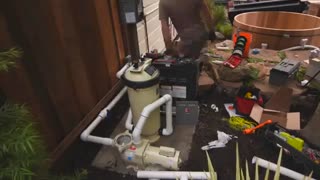 ساخت جکوزی با چوب سدر