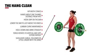 حرکت هنگ کلین The Hang Clean