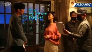 پشت صحنه  قسمت های  7_8 سریال آلیس