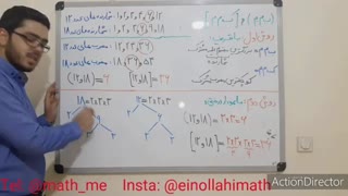 ریاضی هفتم و هشتم : محاسبه ( ب م م ) و [ ک م م ] به روش طلایی