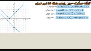 ریاضی 3-حل تمرین درس دوم- فصل اول- بخش 6
