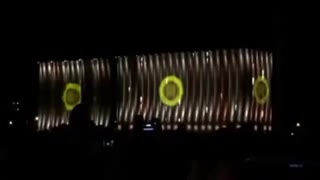 نمونه یک نورپردازی ترکیبی کامل(ویدیو مپینگ، پروژکتور RGBWA و پروژکتور مووینگ)