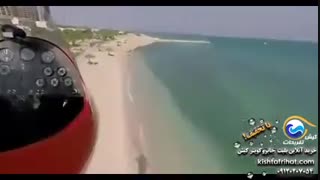 ویدئوی جایروکوپتر کیش