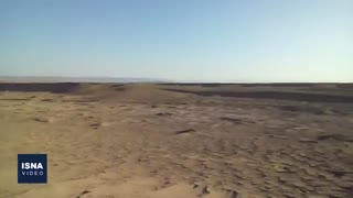 تپه‌های ماسه‌ای کویر شورآب سمنان
