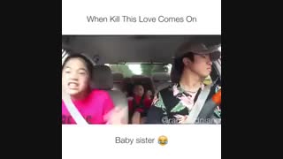 من وقتی اهنگ مورد علاقم پخش میشه