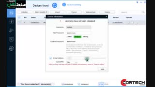 نحوه راه اندازی اولیه دوربین های مداربسته تحت شبکه ip کورتک