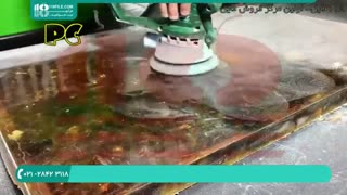 رزین چیست ؟ |  استفاده از رزین اپوکسی در ساخت میز اداری مدرن