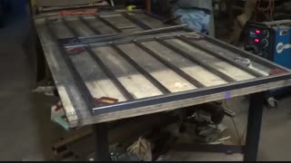 نحوه ساخت سازه فلزی و استراکچر درب ضد سرقت