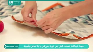 طرز دوخت کوسن با لبه مغزی مناسب مبلمان راحتی
