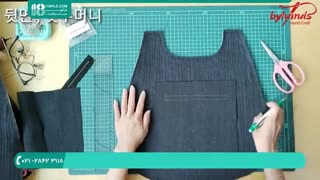 آموزش دوخت کیف پارچه ای همراه با بند چرمی