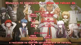 اندینگ فصل اول انیمه دانگانرونپا Danganronpa