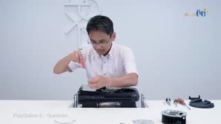 ویدئوی بازگشایی کامل و بررسی قطعات داخلی PS5