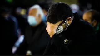 عزاداری شب اربعین حسینی در حرم مطهر امام رضا علیه‌السلام