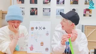 ویلایوTXT|ویلایو جدید تهیون و یونجون با موضوع صحبت راجع به ترک لیست (201009)