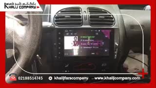 مانیتور فابریک پژو 206