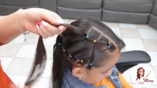 آموزش مدل مو بچه گانه دختر برای مهمانی- مومیس مرجع و مشاور مو