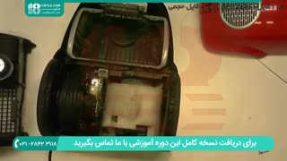 تعمیر جاروبرقی | دلایل جرقه زدن موتور جاروبرقی و کلکتور