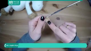 طرز بافت عروسک اسب تک شاخ کادویی مناسب برای دختر بچه ها