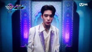 اجرای Mcouontdown امروز انسیتی یو با آهنگ Make A Wish~