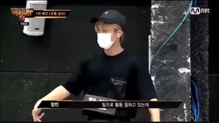 کات حضور چانگبین در قسمت اول برنامه  Show me the money 9