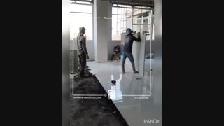 نصب سنگ اسلب کف ( گروه رامان استون )