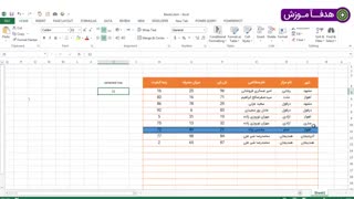 آموزش هایلایت کردن یک سطر در اکسل به صورت داینامیک و پویا