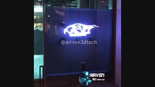 ایرویژن اولین و بزرگترین عرضه کننده نمایشگرهای تبلیغاتی سه بعدی معلق در هوا