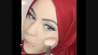 آموزش آرایش صورت بسیار ساده برای بانوان محجبه
