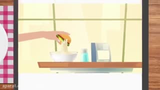 موشن گرافیک اسلاید برگر