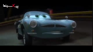 سکانس جاسوسی فین مکیسل از سکوی نفتی در انیمیشن ماشین ‌ها ۲