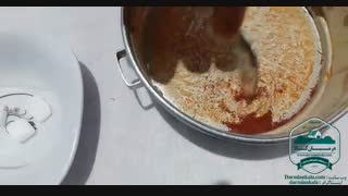 نحوه ساییدن زعفران بدون قند و با قند