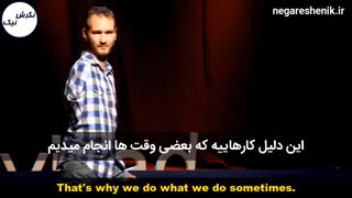 بخشی از سخنرانی تد نیک وی آچیچ - غلبه بر ناامیدی