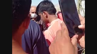 آیین افتتاح زمین چمن مصنوعی روستای برسر+فیلم