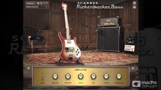 وی اس تی تحت کانتکت گیتار بیس Scarbee Rickenbacker Bass