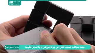 طریقه ساخت اوریگامی ( کاردستی ) مکعب روبیک