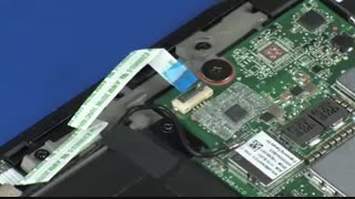 بازکردن و تعویض برد کلید ولوم  صدا لپ تاپHP SlateBook 10