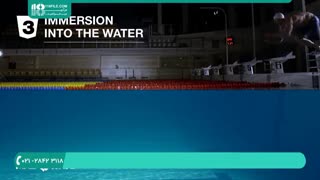 روش صحیح شیرجه زدن به داخل استخر و دریا برای مبتدیان