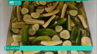 طرز تهیه ترشی خیار شور و شوید ( ترشی انداختن )