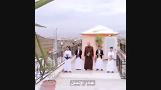 سرود جشن آغاز امامت و ولایت حضرت مهدی(عج) در کشور یمن با نام لااله الا الله- yemen ansarollah
