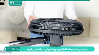 آموزش عیب یابی و تشخیص ایرادات سیکل برودتی پنکه رومیزی