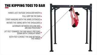 حرکت کیپینگ تویی تو بار(جانب) The Kipping Toes To Bar Side