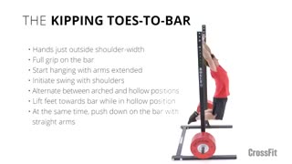 حرکت کیپینگ تویی تو بار The Kipping Toes To Bar