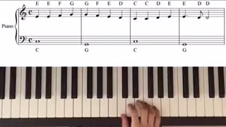 آموزش پیانو آهنگ بتهوون سمفونی ۹