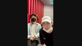 وی لایو جین یونگ و یوگیوم با حضور جکسون زیرنویس فارسی